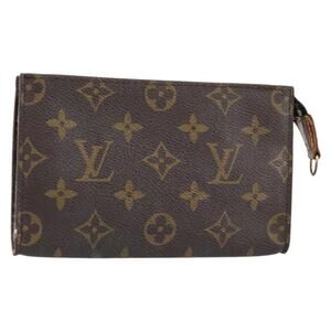 LOUIS VUITTON Monogram Bucket PM Accessory Pouch LV Auth bs31029